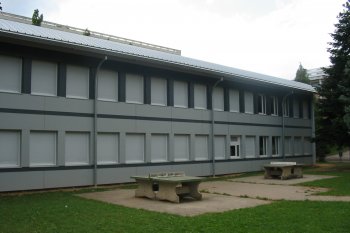 Bové Bardage collège Diderot  Besançon Gris clair gris foncé
